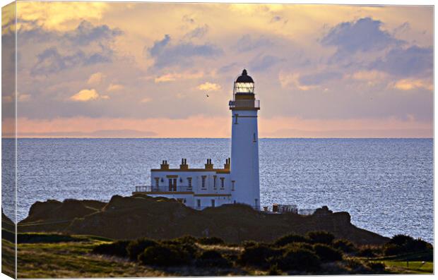 Turnberry lighthouse, Ayrshire Canvas Print by Allan Durward Photography