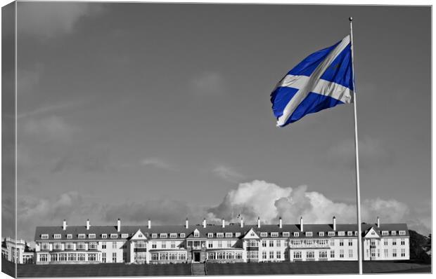 Turnberry Hotel, South Ayrshire, Scotland Canvas Print by Allan Durward Photography