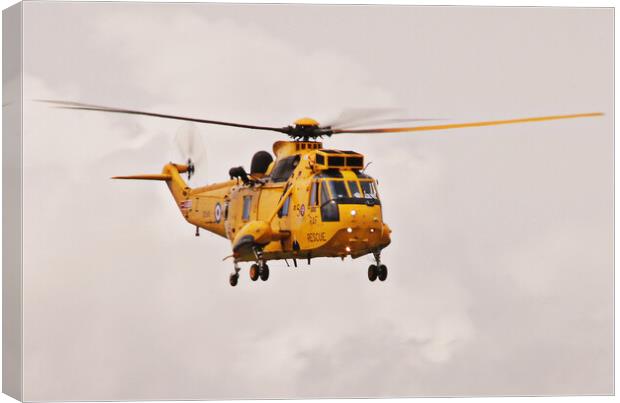 RAF SAR Sea King Canvas Print by Allan Durward Photography