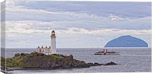 Scottish seascape at Turnberry, South Ayrshire Canvas Print by Allan Durward Photography