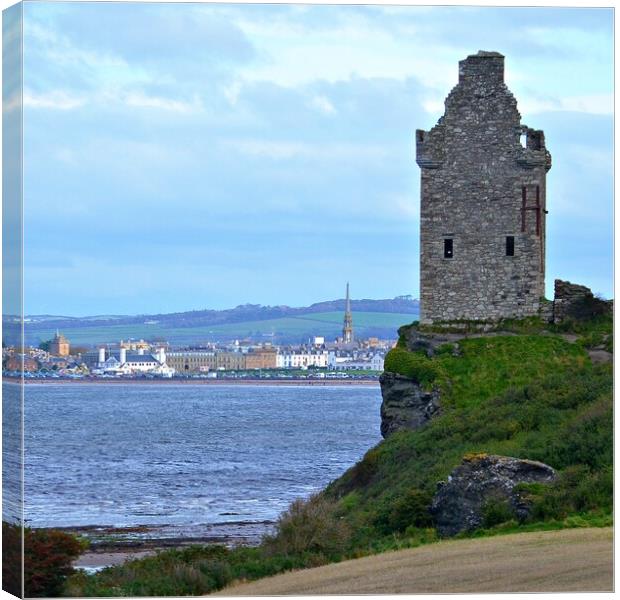 Ayr, Scotland Canvas Print by Allan Durward Photography