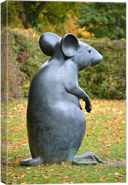 To a Mouse Robert Burns Canvas Print by Allan Durward Photography