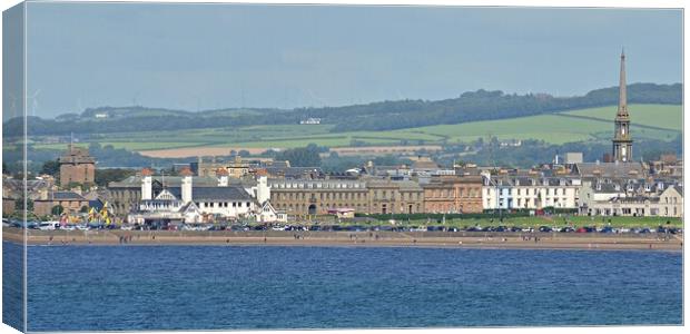 Ayr, Burns country Canvas Print by Allan Durward Photography