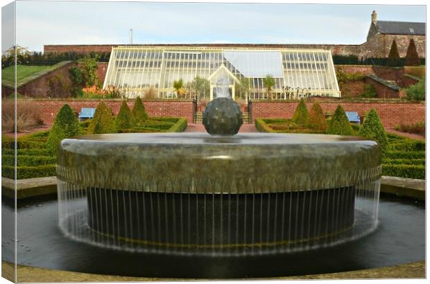 Fountain of water Canvas Print by Allan Durward Photography