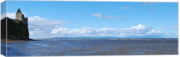 Greenan looking out to Arran Canvas Print by Allan Durward Photography