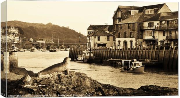 Early Morning Looe Departure. Canvas Print by Neil Mottershead