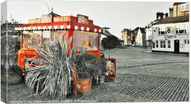 Barbican Early Morning, Plymouth. Canvas Print by Neil Mottershead