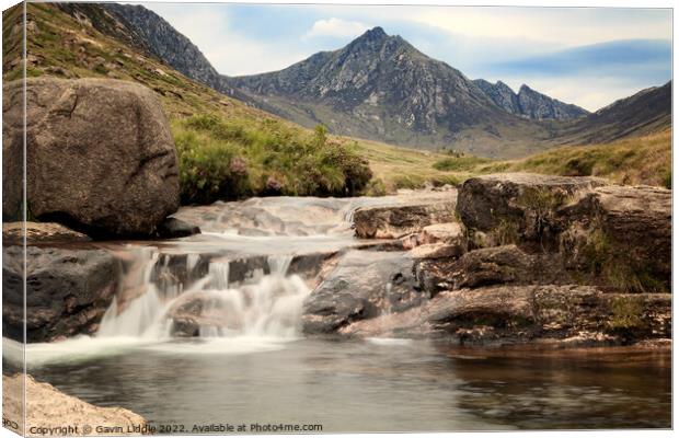 Blue Pools, Arran Canvas Print by Gavin Liddle