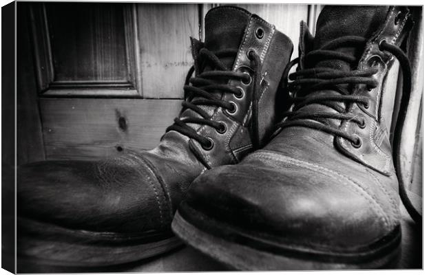 Boots 1 Canvas Print by Gavin Liddle