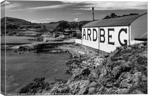 Ardbeg, Isle of Islay Canvas Print by Gavin Liddle