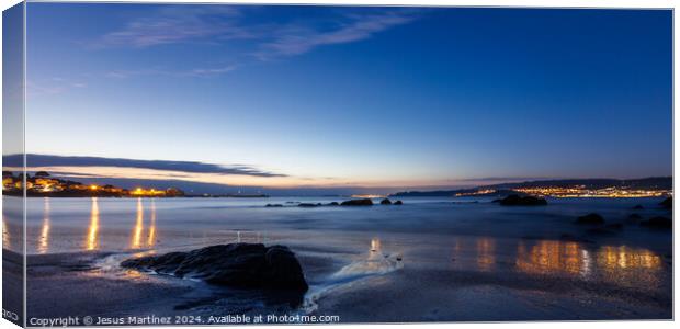 Coast of Galicia Canvas Print by Jesus Martínez