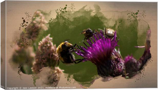 The Thistle Cafe Canvas Print by Jaxx Lawson