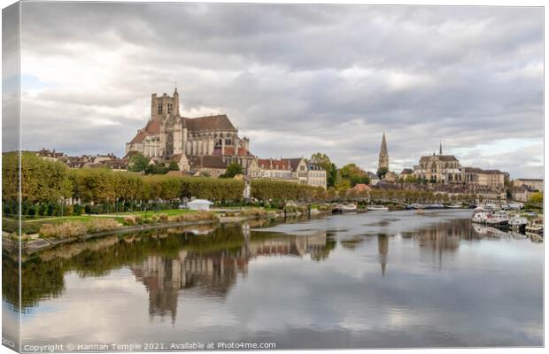 Auxerre  Canvas Print by Hannah Temple