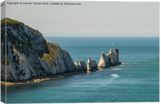 The Needles Canvas Print by Hannah Temple