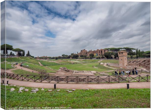 Circus Maximus in Rome, Italy Canvas Print by Frank Bach