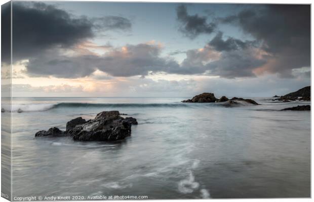 Kennack Sands Cornwall October 2020 Canvas Print by Andy Knott