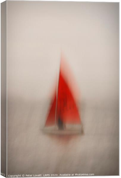 Red Sails Canvas Print by Peter Lovatt  LRPS