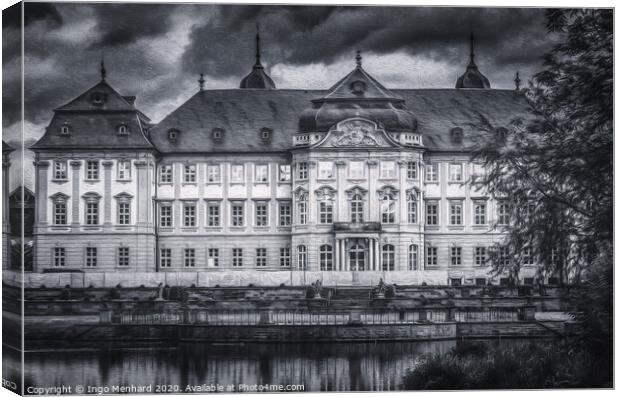 Castle Werneck Canvas Print by Ingo Menhard