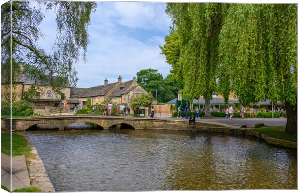 Bourton on the Water Motor Museum Canvas Print by Tracey Turner