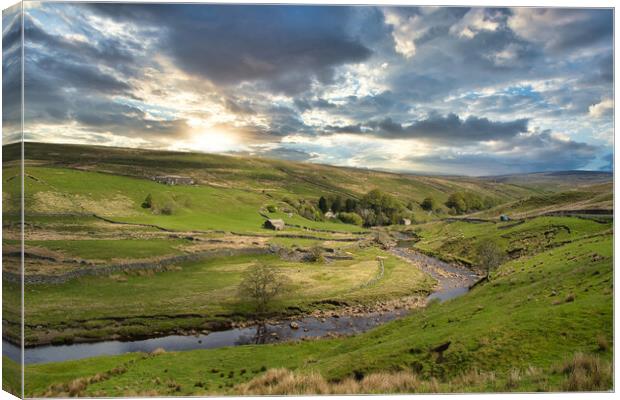 The Stunning Yorkshire Dales Canvas Print by Tracey Turner