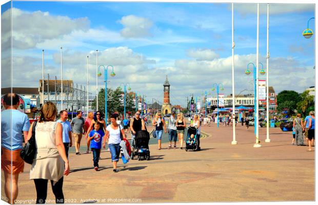 Skegness, Lincolnshire. Canvas Print by john hill