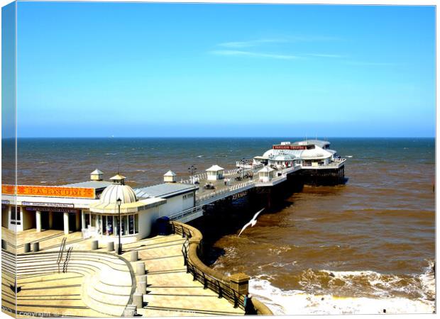 Cromer Pier. Canvas Print by john hill