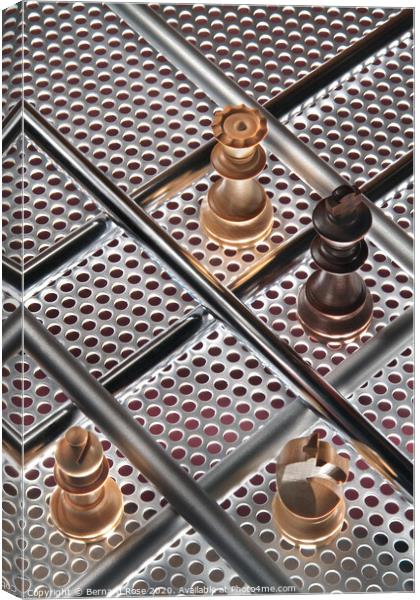 Check Mate  Canvas Print by Bernard Rose Photography