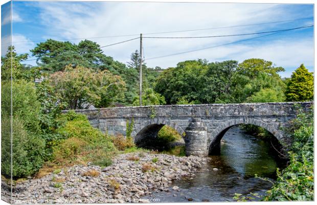 LLanbedr Bridge Canvas Print by Hannah Watson