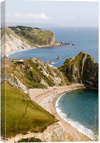 Dorset Coastline Canvas Print by Eddie Howland