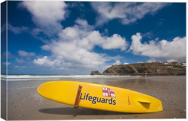 Lifeguards Canvas Print by Eddie Howland