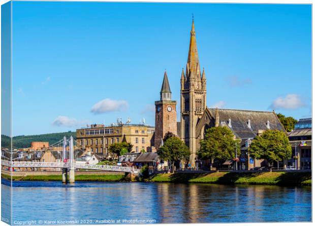 Inverness Canvas Print by Karol Kozlowski