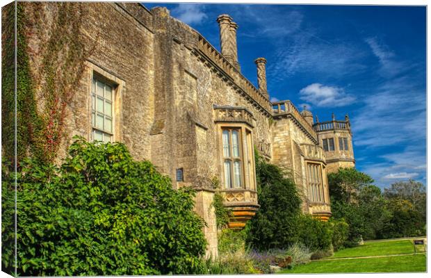 Lacock Abbey Fox Talbot Museum Side Canvas Print by Helkoryo Photography