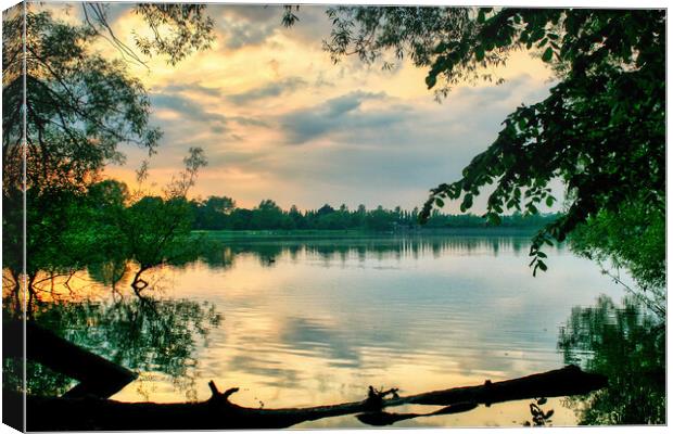 Daventry Country Park 2 Canvas Print by Helkoryo Photography