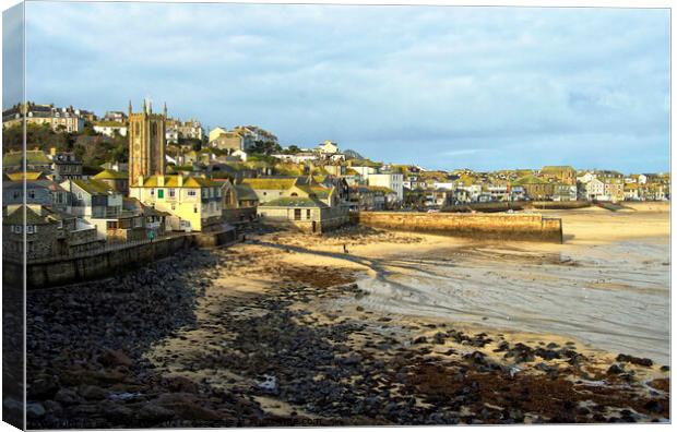 St. Ives, Cornwall. Canvas Print by Peter Bolton