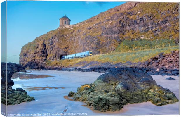 Downhill,Northern Ireland Canvas Print by jim Hamilton