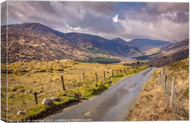 Glorious County Kerry, Ireland Canvas Print by jim Hamilton