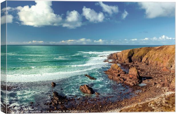 Bloody Foreland, County Donegal, Ireland Canvas Print by jim Hamilton