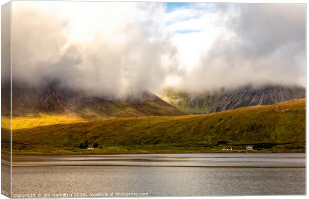 Isle of Skye Canvas Print by jim Hamilton