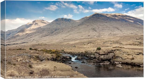 Connemara, Irelands Jewel Canvas Print by jim Hamilton