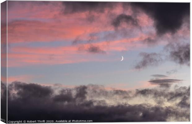 Sky cloud Canvas Print by Robert Thrift