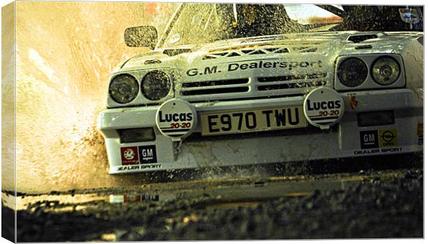 Opel Manta up close and personal Canvas Print by Nige Morton