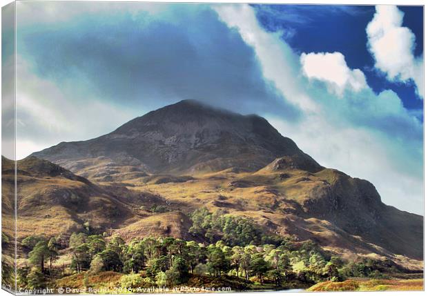 Sgurr Dubh, Scottish Highlands Canvas Print by David Borrill