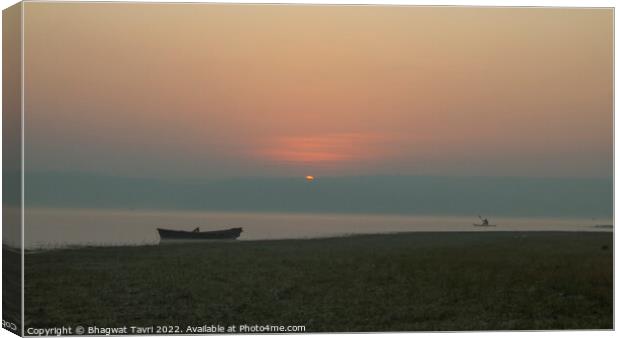 Boating.... Canvas Print by Bhagwat Tavri