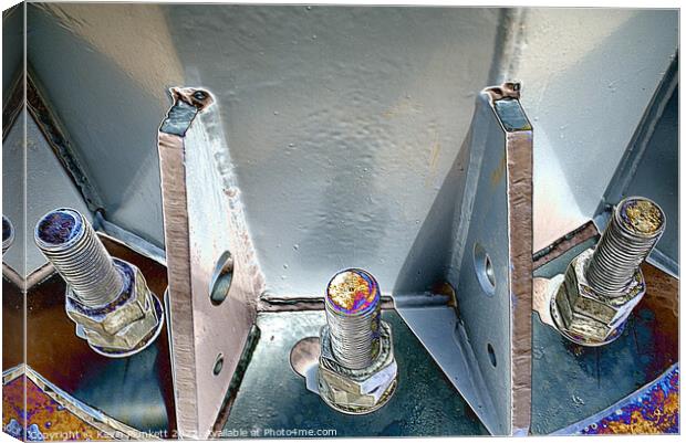 Nuts and Bolts Canvas Print by Kevin Plunkett