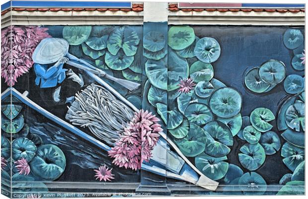 Saigon (Ho Chi Minh City) Street Wall Art. Canvas Print by Kevin Plunkett