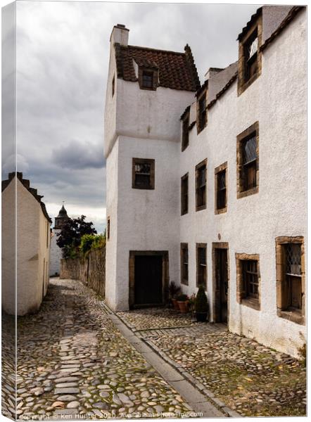 The Old Study - Culross Canvas Print by Ken Hunter