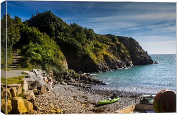 Stackpole Quay, South Pembs. Canvas Print by Paddy Art