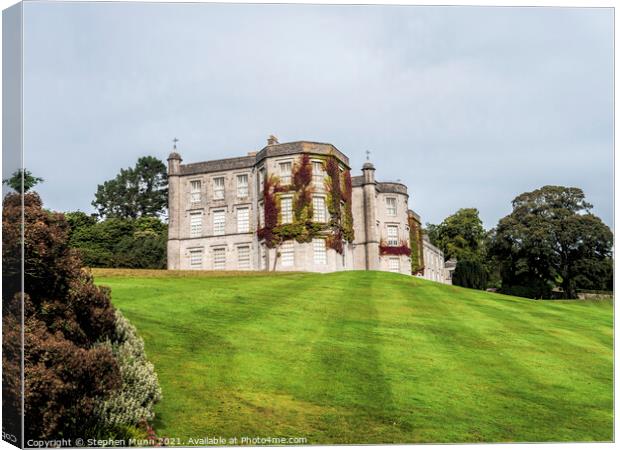 Plas Newydd House, Anglesey, Wales Canvas Print by Stephen Munn