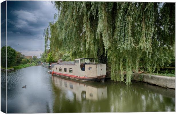 Moored up Canvas Print by Tony Brooks