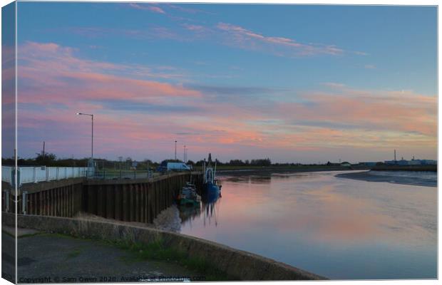 King’s Lynn quay Canvas Print by Sam Owen